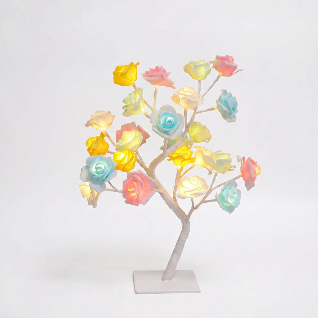 Floresca - Rose Blossom LED Tree Lamp- Ambient Room Lighting