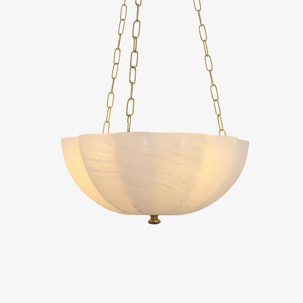 Flower Basket Chandelier | Woven Natural Fibre Pendant Light | Rustic Decor | Lologe