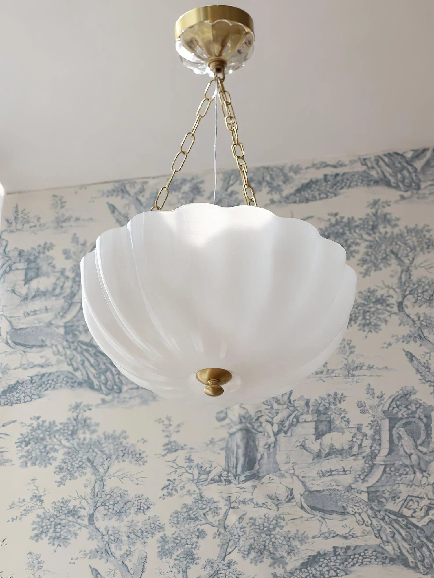 Flower Basket Chandelier | Woven Natural Fibre Pendant Light | Rustic Decor | Lologe