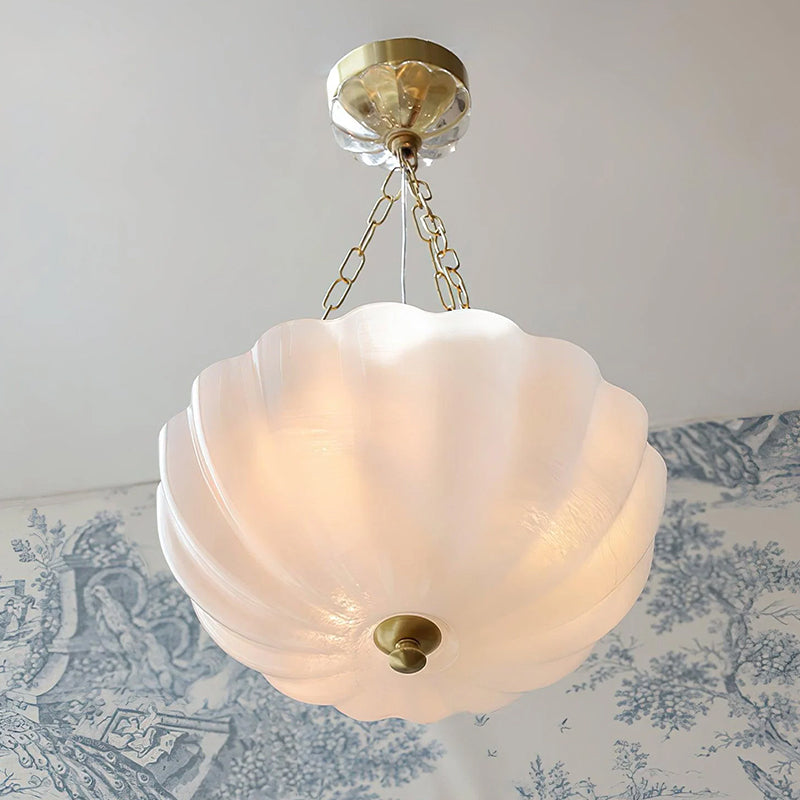 Flower Basket Chandelier | Woven Natural Fibre Pendant Light | Rustic Decor | Lologe