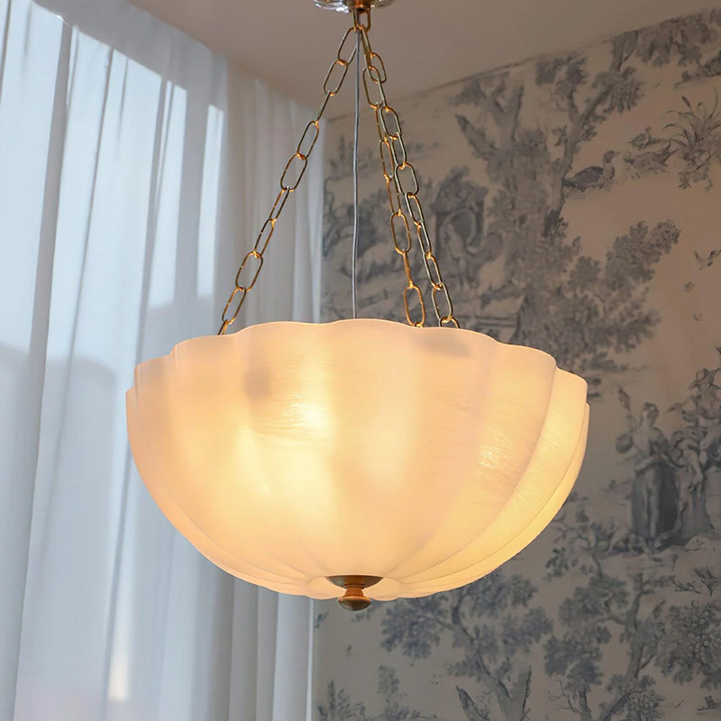 Flower Basket Chandelier | Woven Natural Fibre Pendant Light | Rustic Decor | Lologe