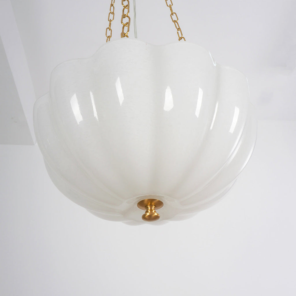 Flower Basket Chandelier | Woven Natural Fibre Pendant Light | Rustic Decor | Lologe