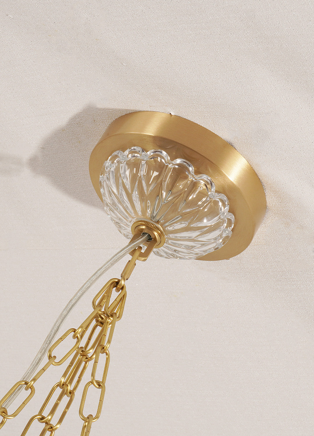 Flower Basket Chandelier | Woven Natural Fibre Pendant Light | Rustic Decor | Lologe