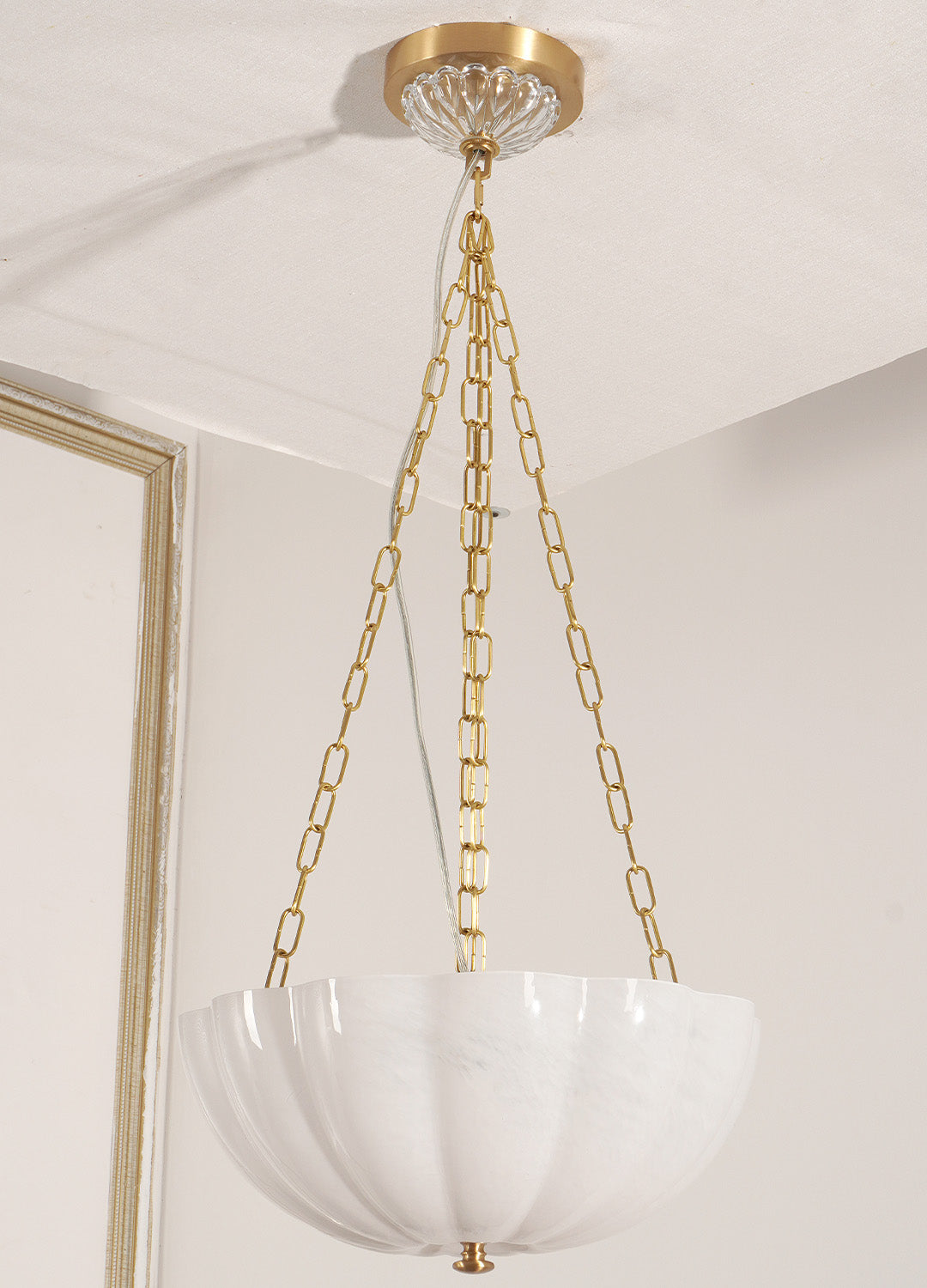 Flower Basket Chandelier | Woven Natural Fibre Pendant Light | Rustic Decor | Lologe