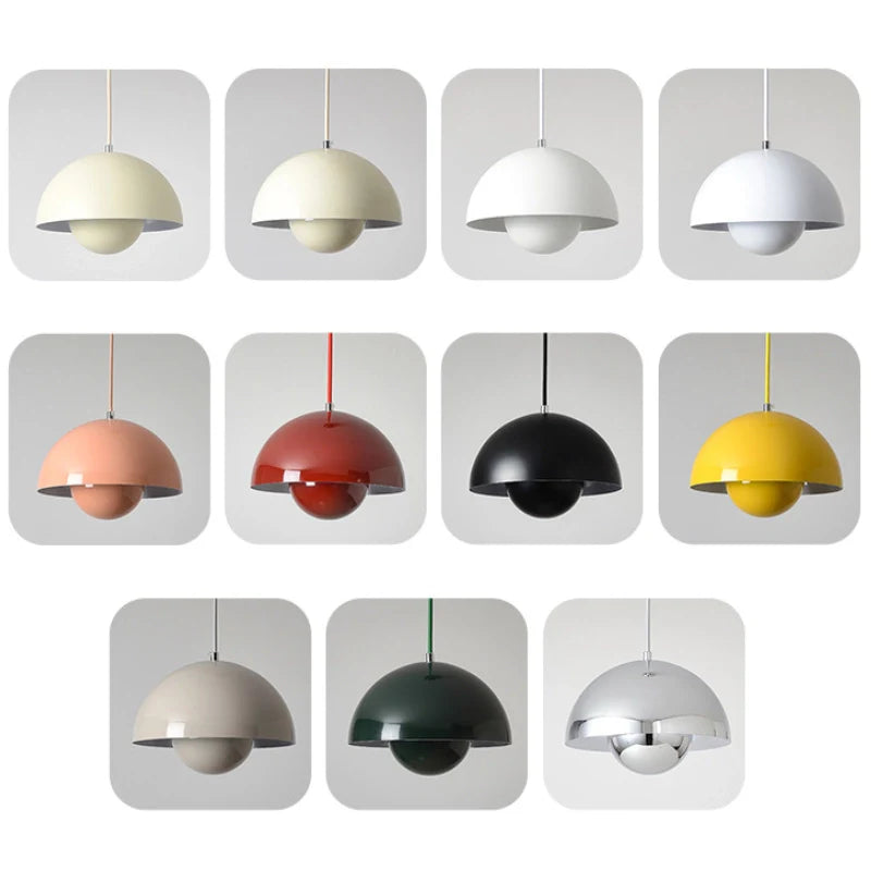 Pendant Light | Dining Room Kitchen Metal Flowerpot Design Modern Style | Lologe