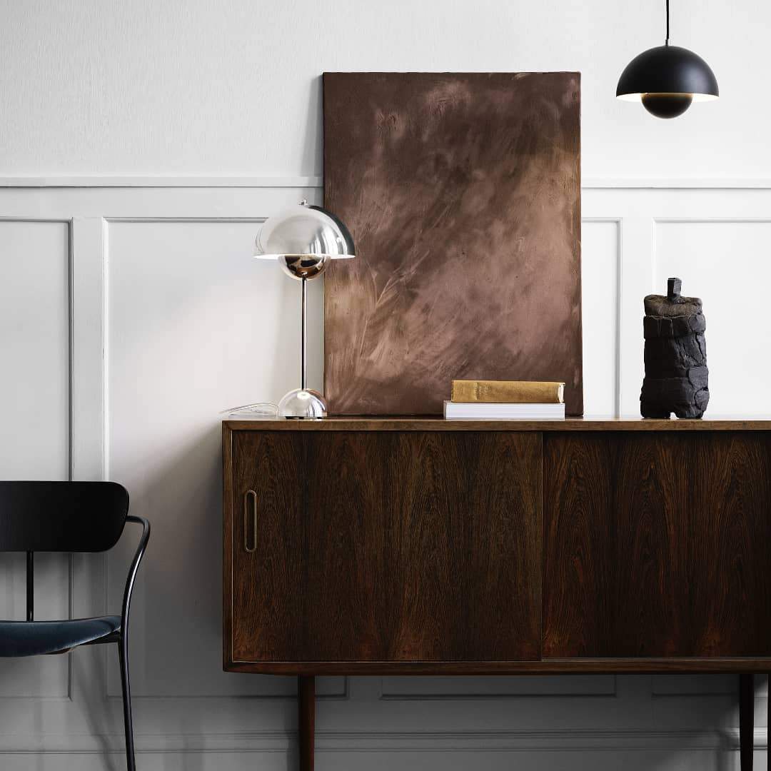 Modern Table Lamp for Bedroom | Metal Dome Accent Lighting | Lologe