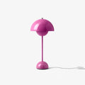 Modern Table Lamp for Bedroom | Metal Dome Accent Lighting | Lologe