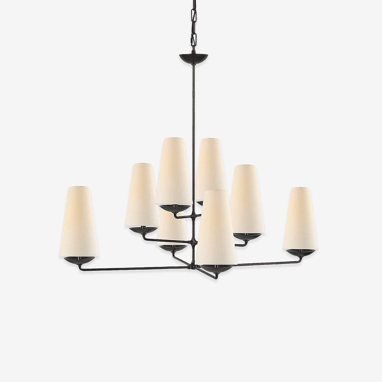 Vertical Chandelier | Modern Multi-Light Ceiling Fixture for Stairwell & Foyer | Lologe