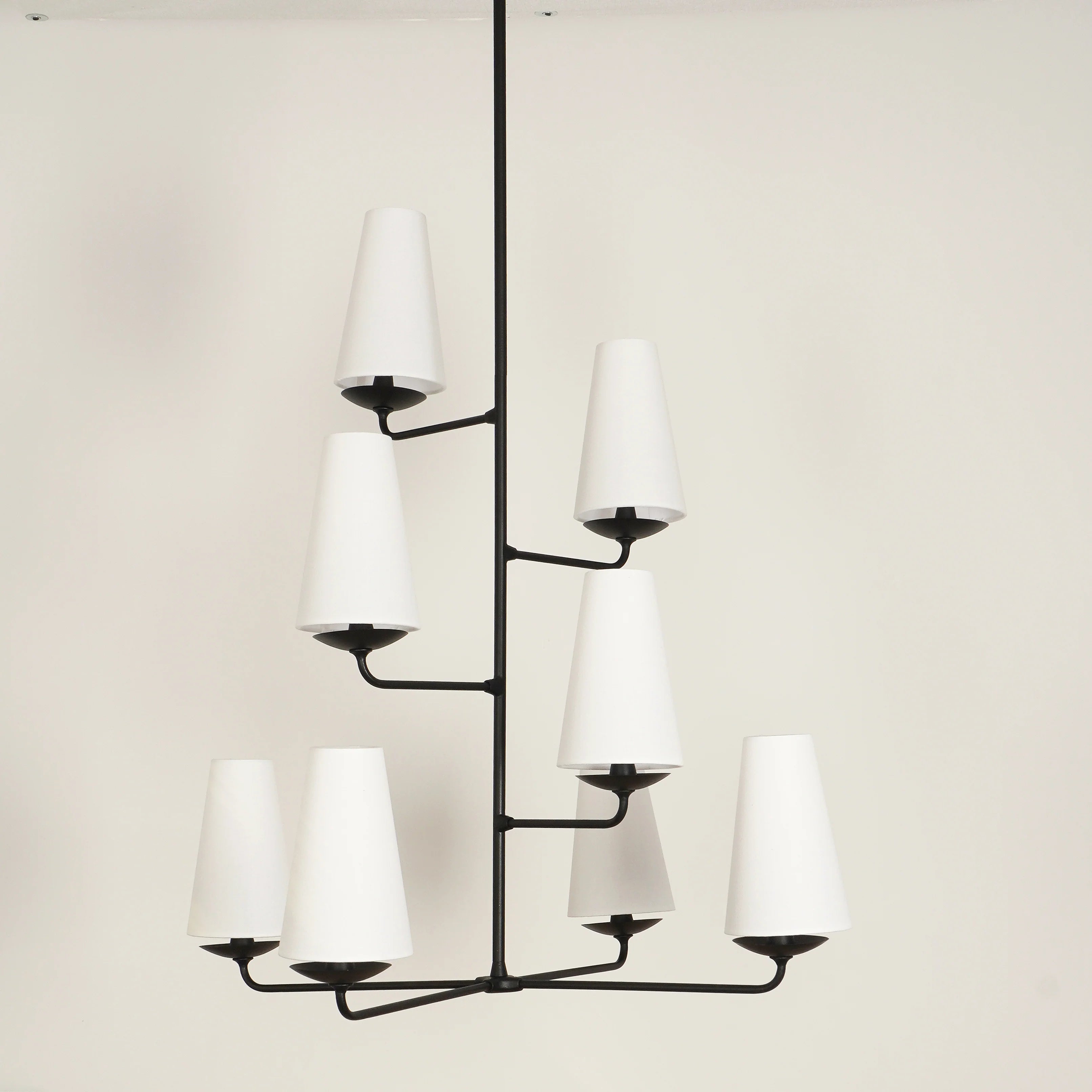 Vertical Chandelier | Modern Multi-Light Ceiling Fixture for Stairwell & Foyer | Lologe