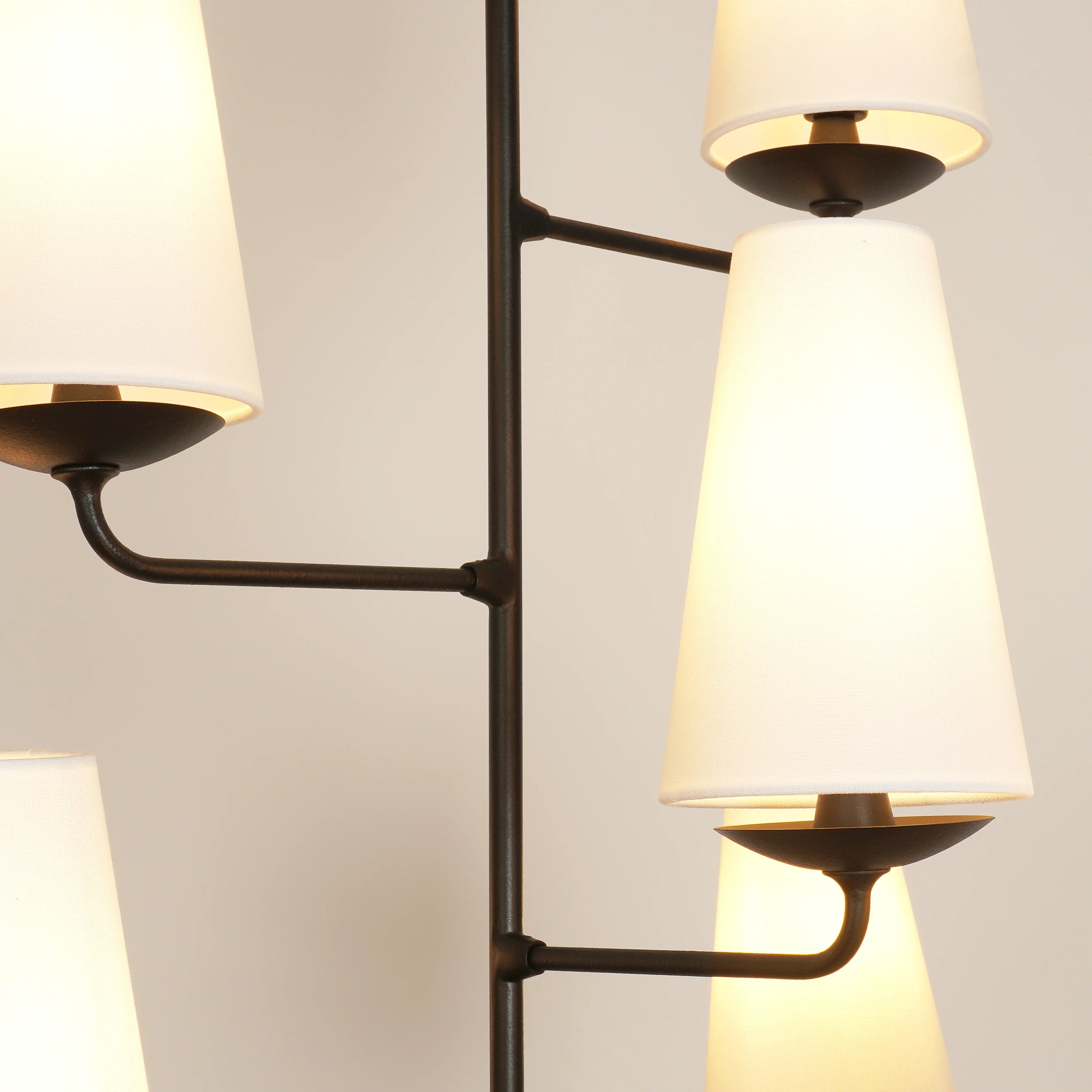 Vertical Chandelier | Modern Multi-Light Ceiling Fixture for Stairwell & Foyer | Lologe