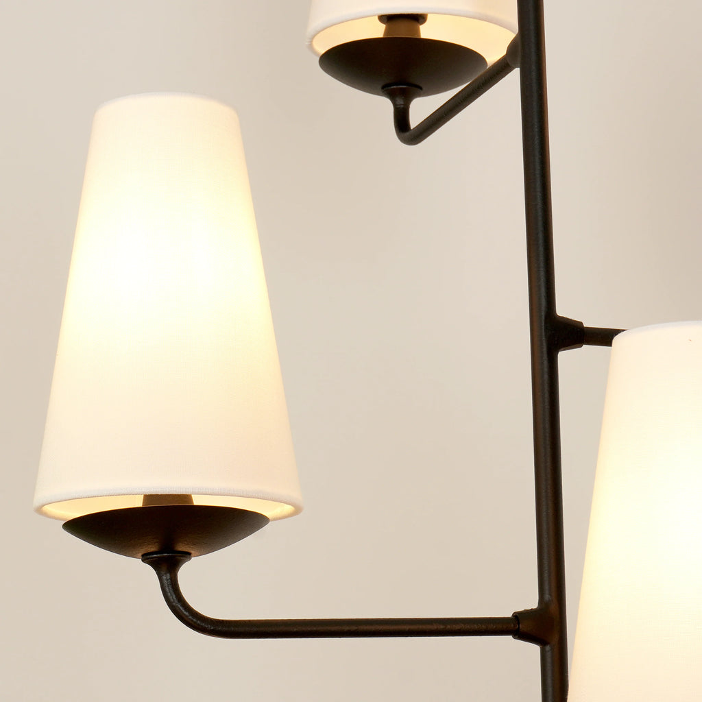 Vertical Chandelier | Modern Multi-Light Ceiling Fixture for Stairwell & Foyer | Lologe