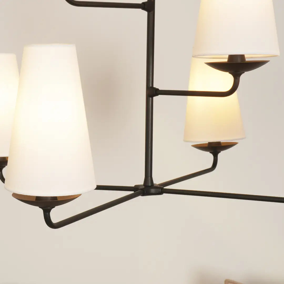 Vertical Chandelier | Modern Multi-Light Ceiling Fixture for Stairwell & Foyer | Lologe