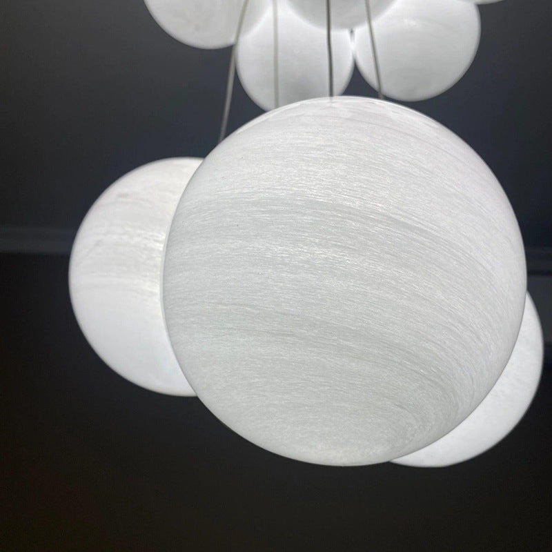 Glass Bubble Chandelier | Dining Room Living Room Modern Globe Design | Lologe