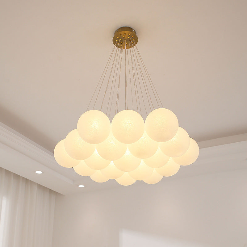 Glass Bubble Chandelier | Dining Room Living Room Modern Globe Design | Lologe