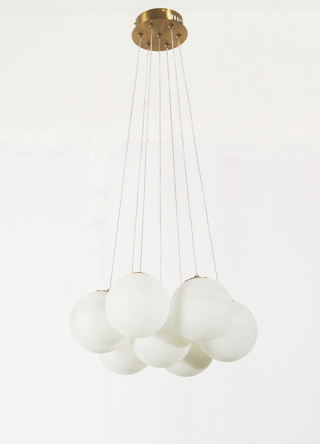 Glass Bubble Chandelier | Dining Room Living Room Modern Globe Design | Lologe