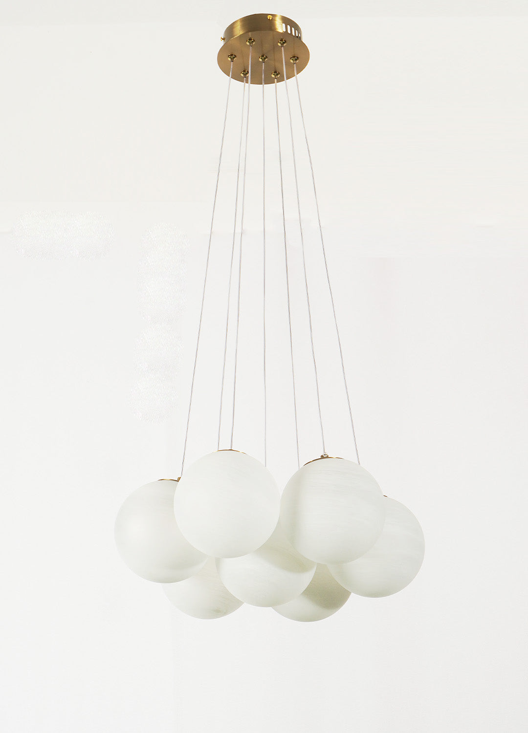 Glass Bubble Chandelier | Dining Room Living Room Modern Globe Design | Lologe