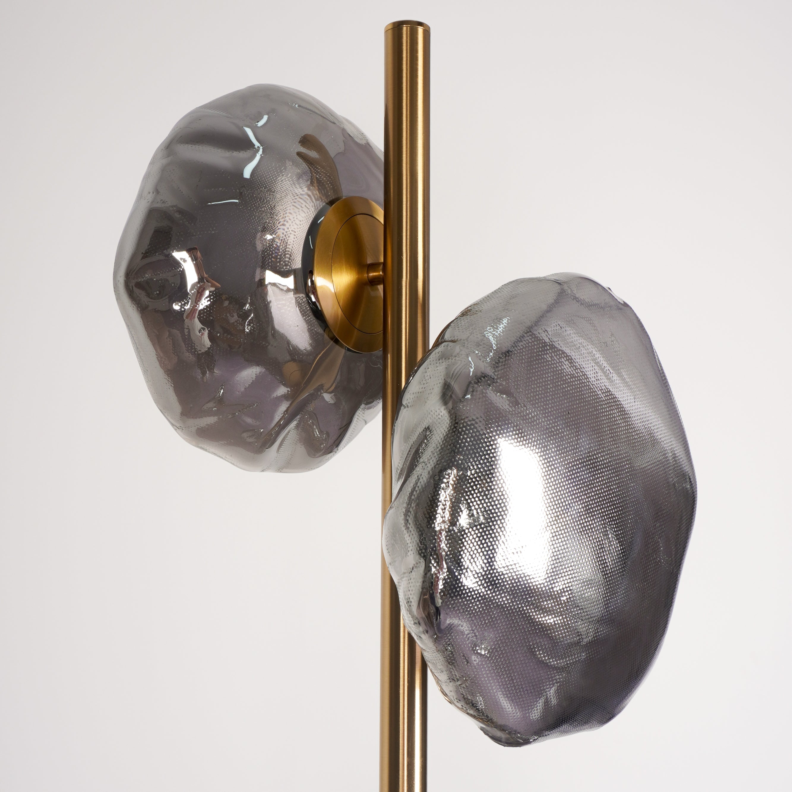 Glass Floor Lamp | Petal Design Accent Lighting for Living Room & Bedroom | Lologe