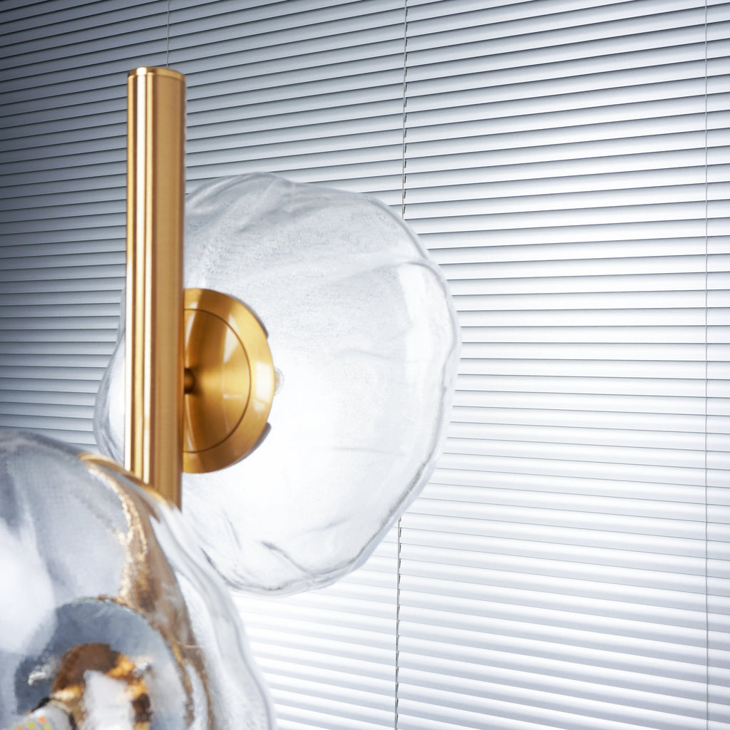 Glass Floor Lamp | Petal Design Accent Lighting for Living Room & Bedroom | Lologe