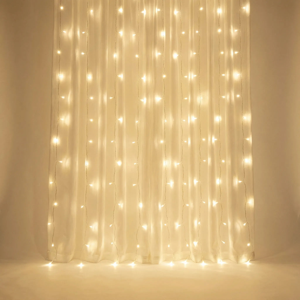 Glowdrape - USB-Powered LED Curtain Light Set- Bedroom Ambience Lighting