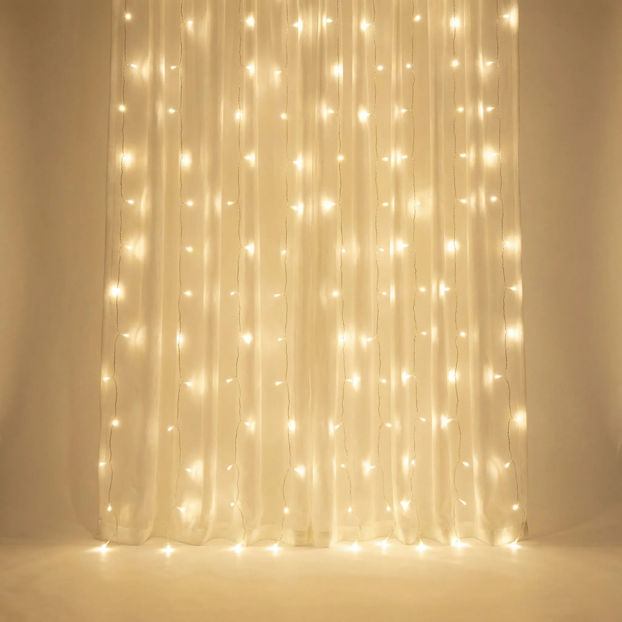 Glowdrape - USB-Powered LED Curtain Light Set- Bedroom Ambience Lighting
