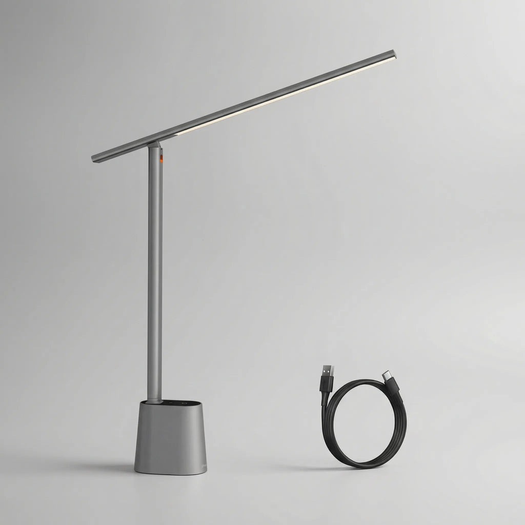 Glowfold - Foldable Dimmable LED Desk Lamp- Reading At Your Desk