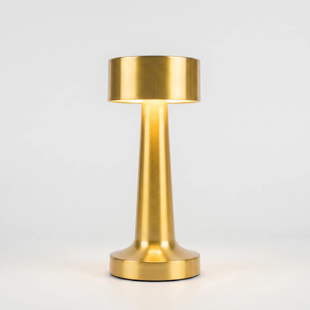 Glowmbre - Rechargeable Touch-Control LED Table Lamp- Bedside Mood Lighting
