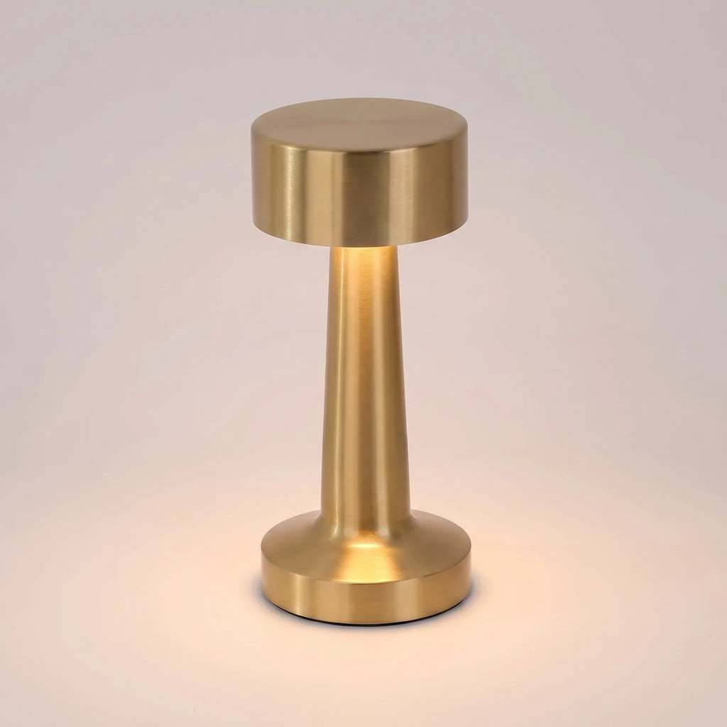 Glowmbre - Rechargeable Touch-Control LED Table Lamp- Bedside Mood Lighting