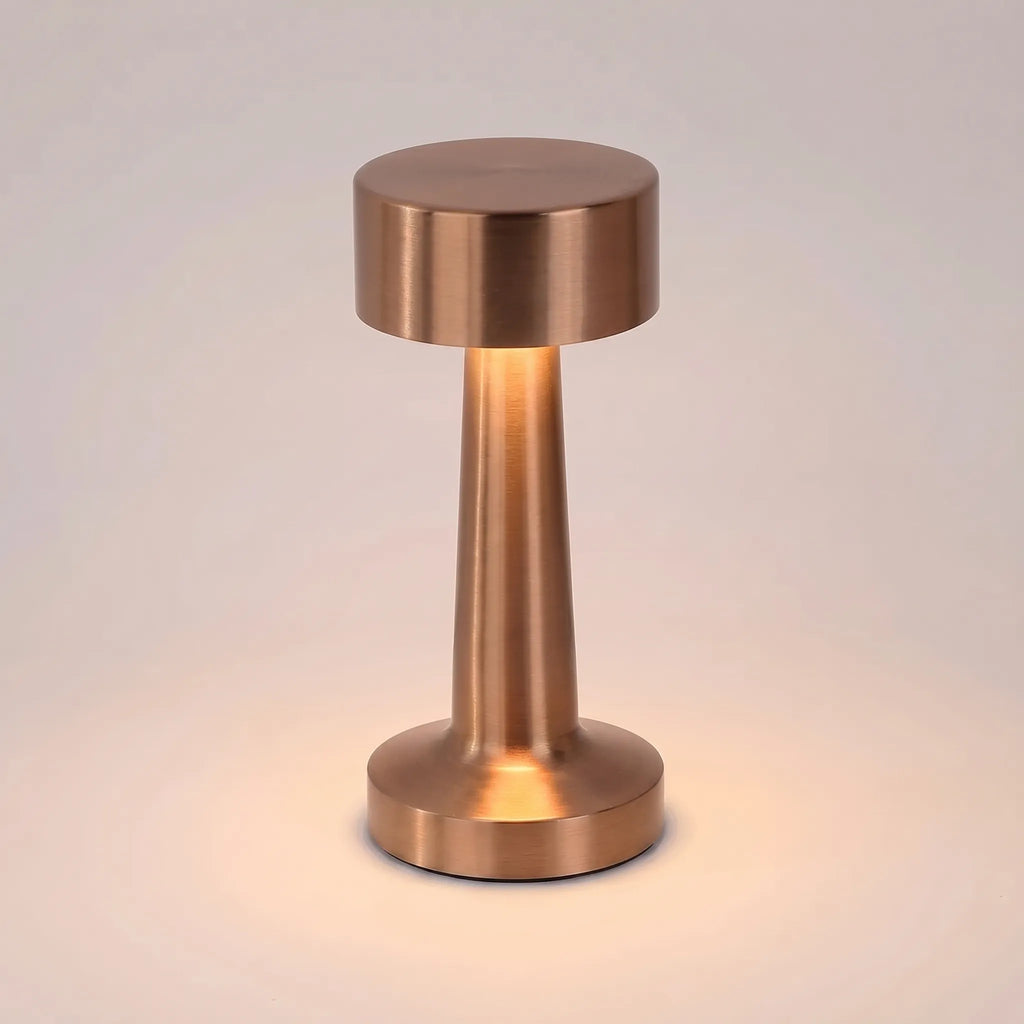 Glowmbre - Rechargeable Touch-Control LED Table Lamp- Bedside Mood Lighting