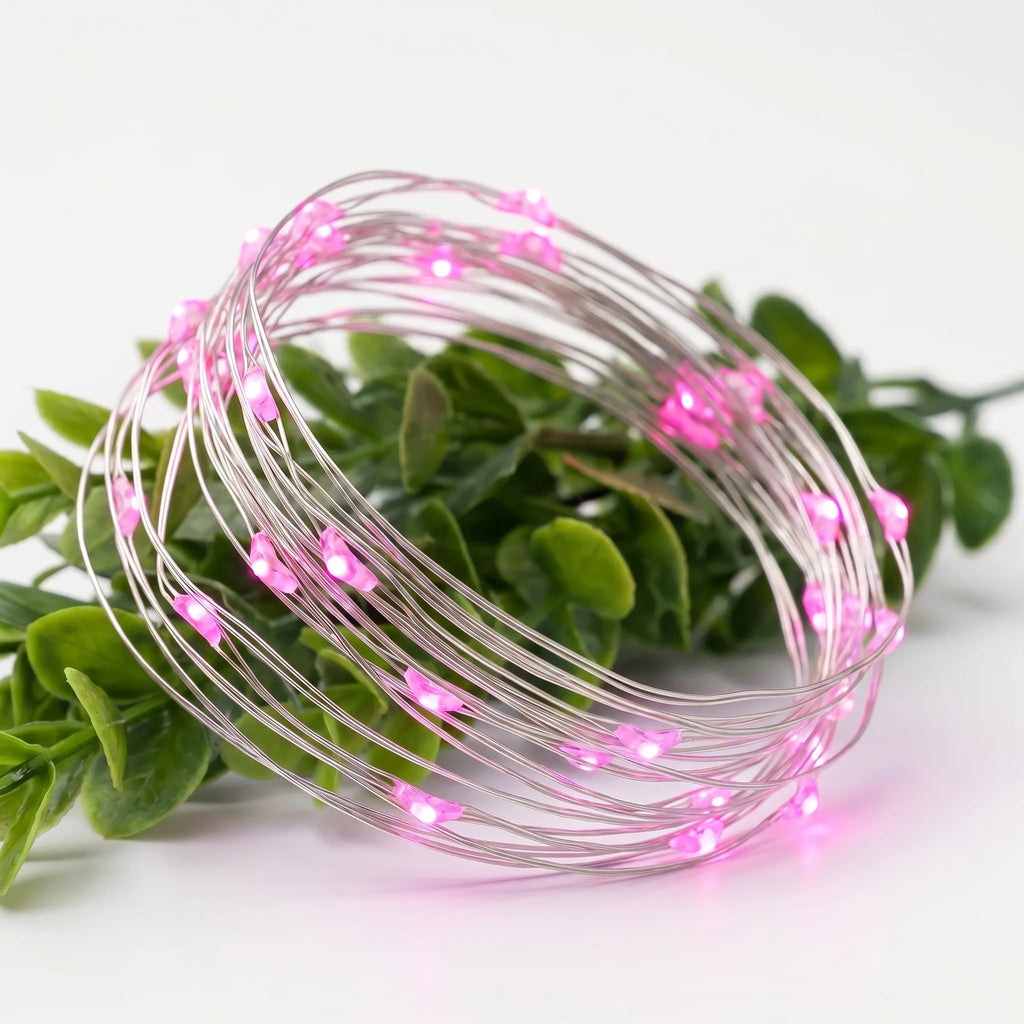 Glowveil - Battery-Powered LED Fairy String Lights- Decorative Ambient Lighting