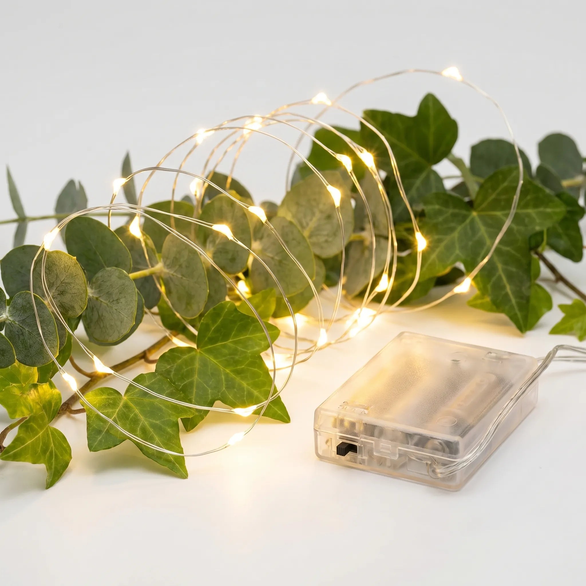 Glowveil - Battery-Powered LED Fairy String Lights- Decorative Ambient Lighting