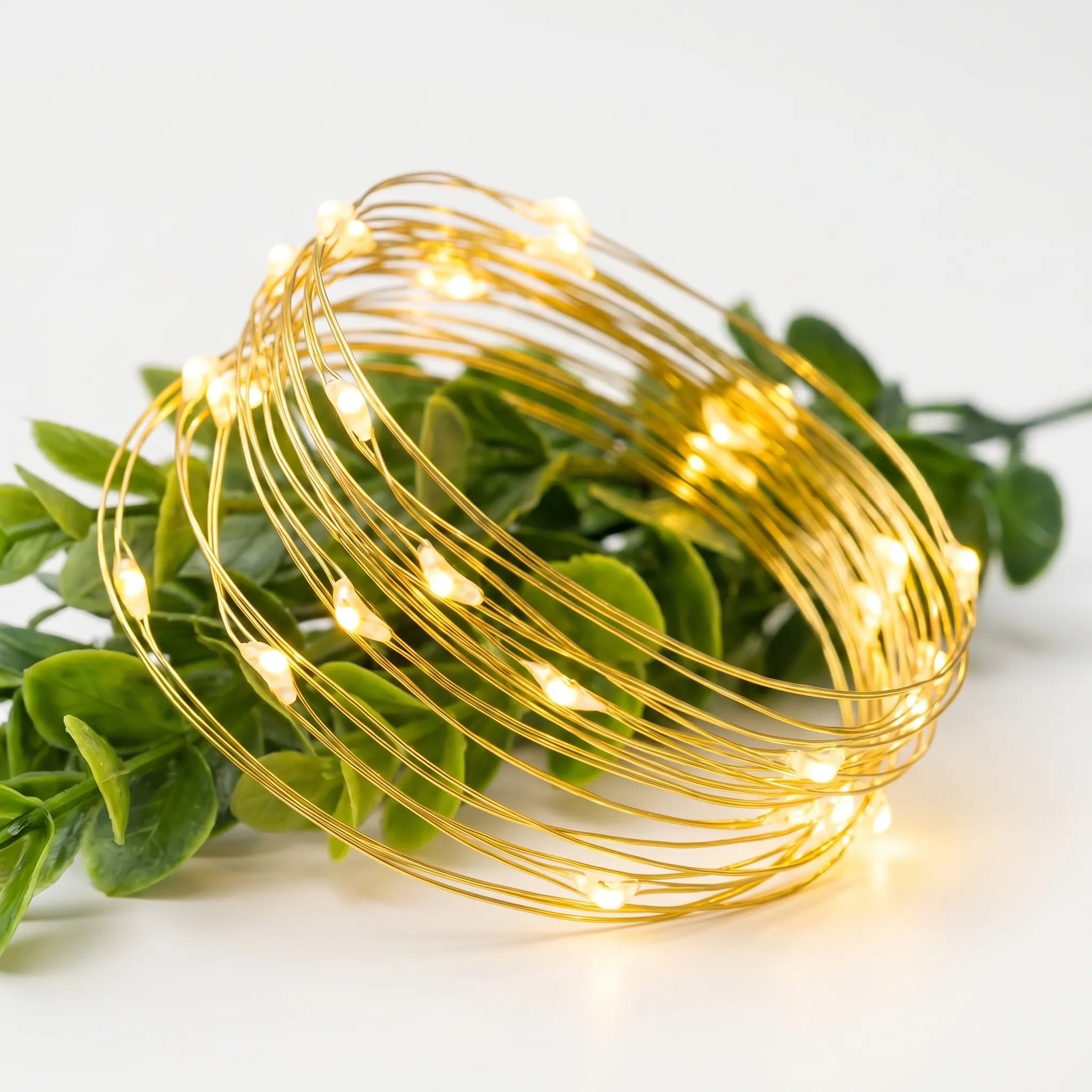 Glowveil - Battery-Powered LED Fairy String Lights- Decorative Ambient Lighting