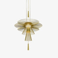 Modern Pendant Light | Glass Globe Ceiling Lighting for Dining Room & Kitchen | Lologe