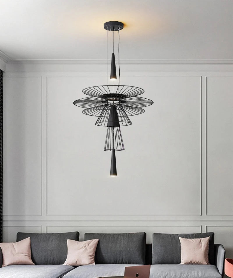 Modern Pendant Light | Glass Globe Ceiling Lighting for Dining Room & Kitchen | Lologe