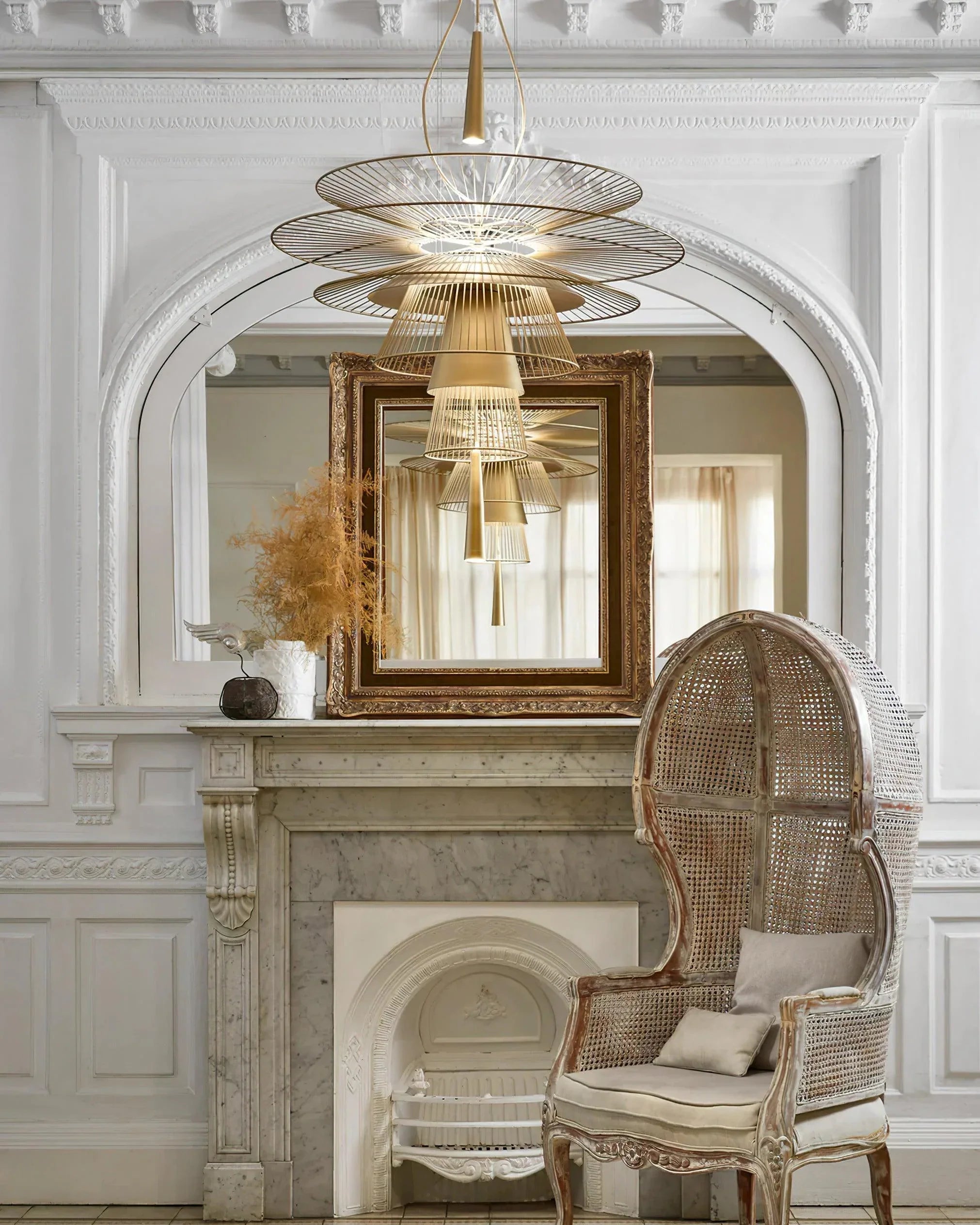 Modern Pendant Light | Glass Globe Ceiling Lighting for Dining Room & Kitchen | Lologe