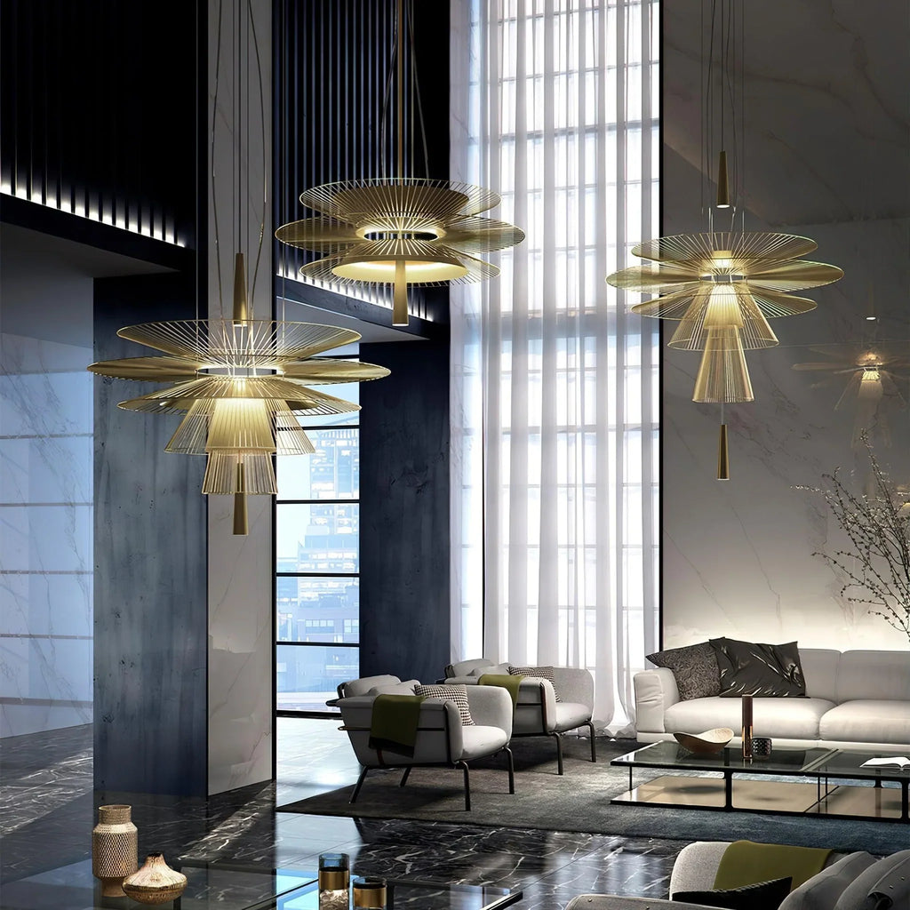 Modern Pendant Light | Glass Globe Ceiling Lighting for Dining Room & Kitchen | Lologe