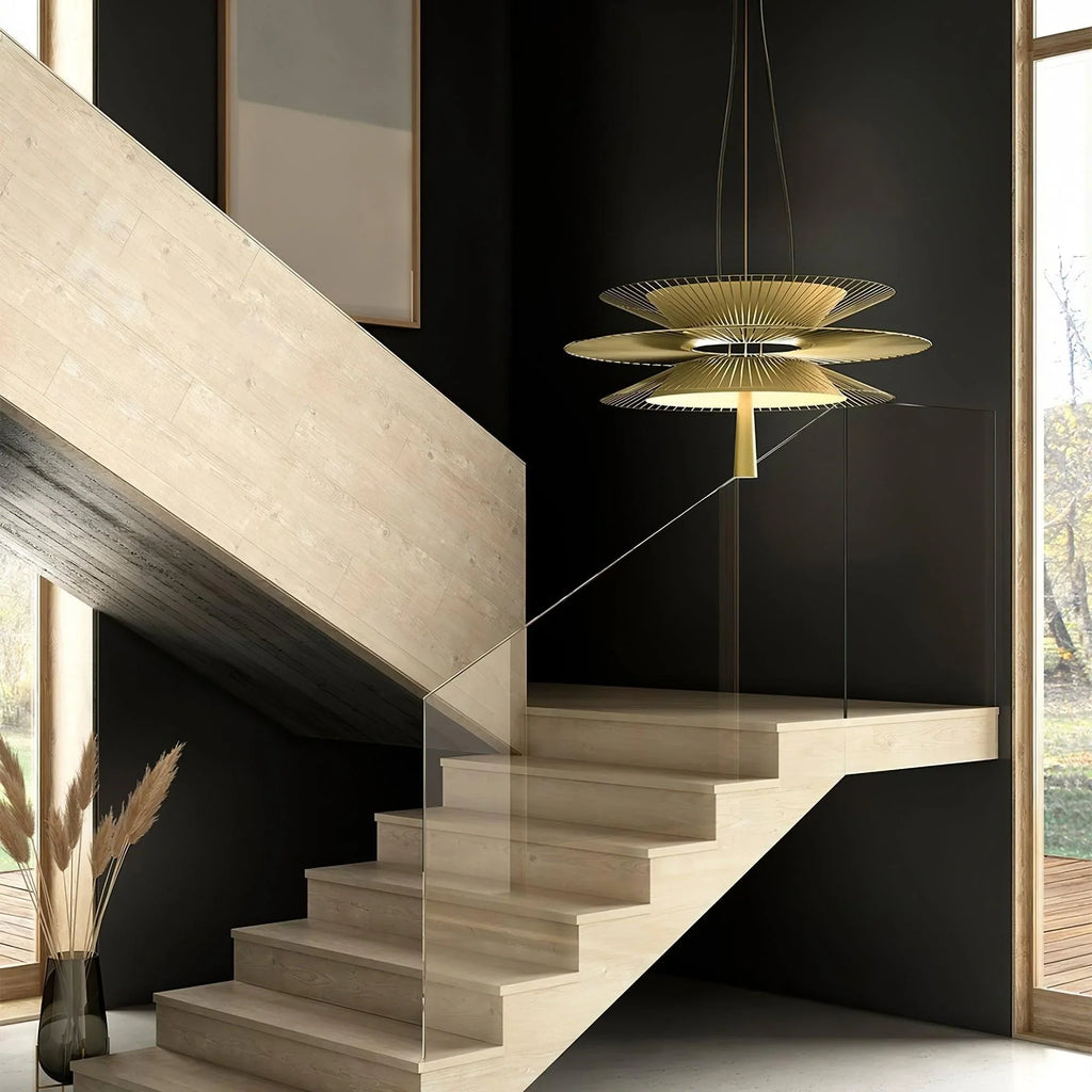 Modern Pendant Light | Glass Globe Ceiling Lighting for Dining Room & Kitchen | Lologe