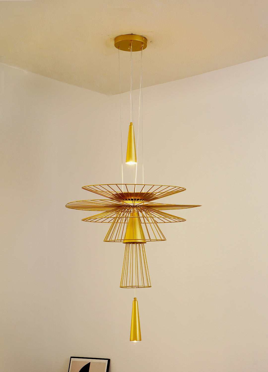 Modern Pendant Light | Glass Globe Ceiling Lighting for Dining Room & Kitchen | Lologe