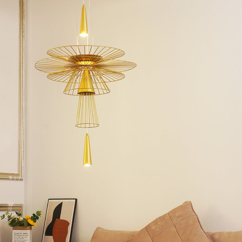 Modern Pendant Light | Glass Globe Ceiling Lighting for Dining Room & Kitchen | Lologe