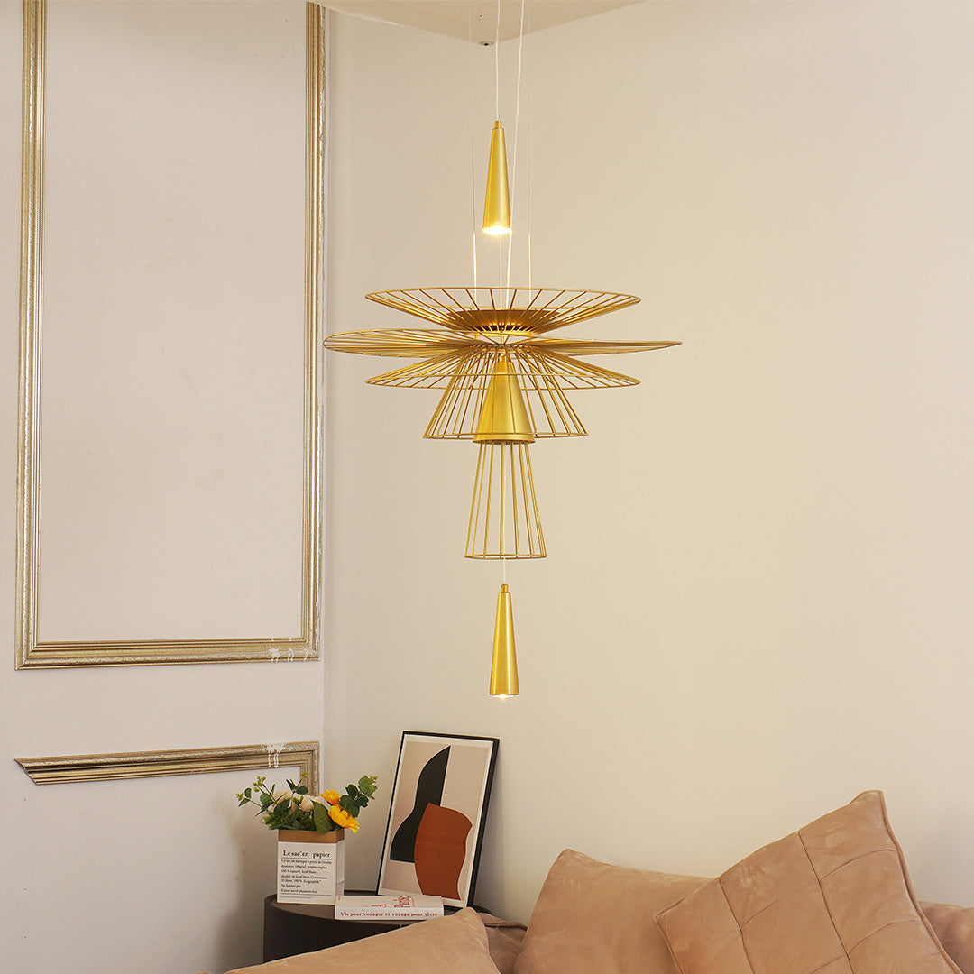 Modern Pendant Light | Glass Globe Ceiling Lighting for Dining Room & Kitchen | Lologe
