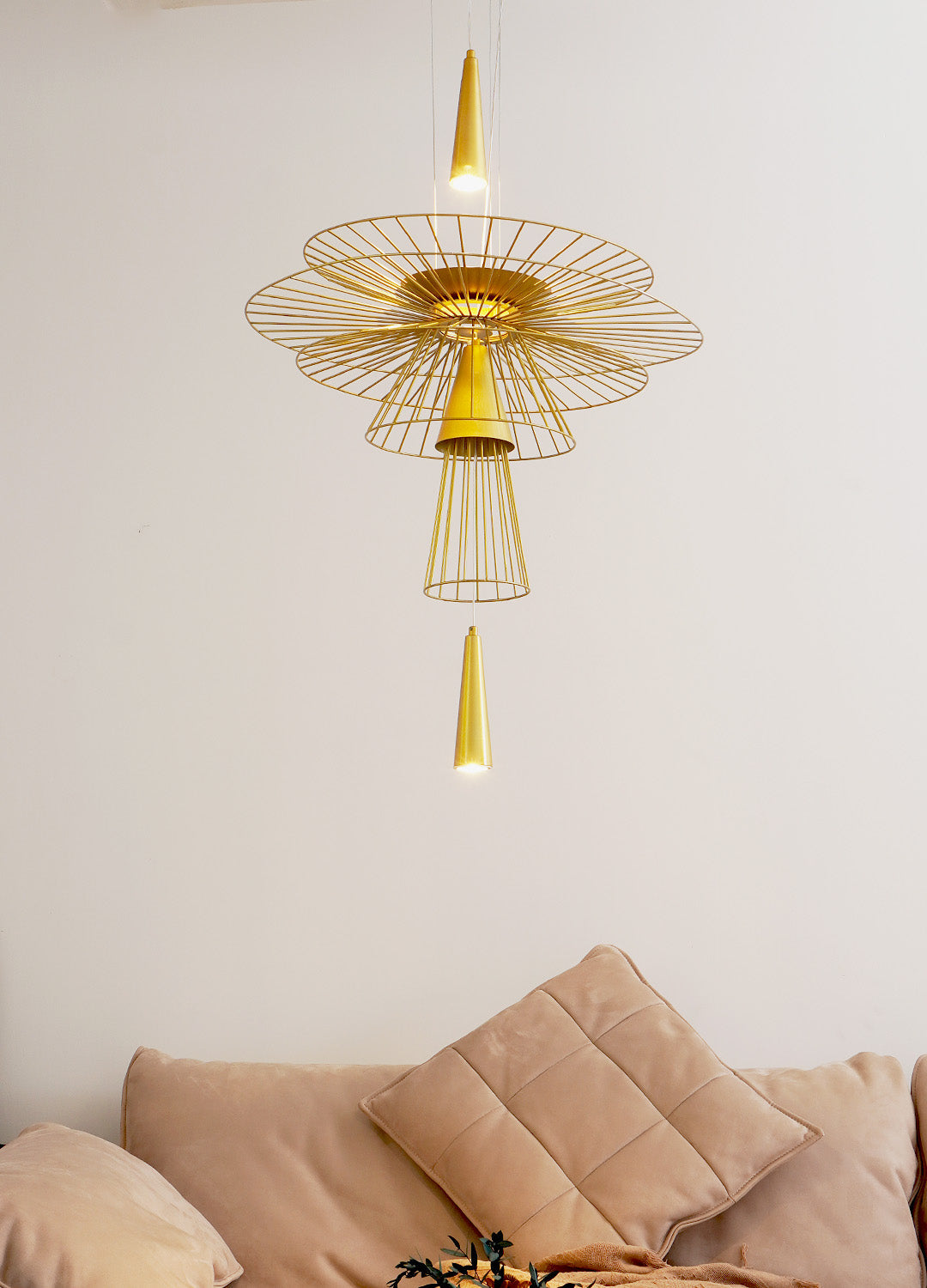 Modern Pendant Light | Glass Globe Ceiling Lighting for Dining Room & Kitchen | Lologe