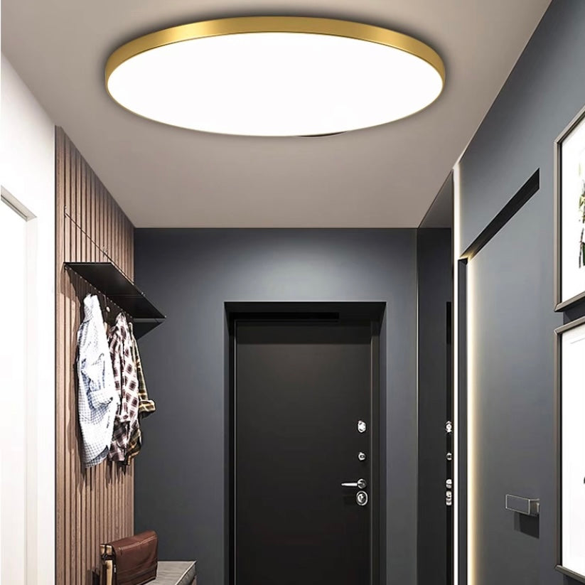 Contemporary LED Ceiling Light | Living Room Bedroom | Flush Mount | Minimalist | 3000K | Lologe