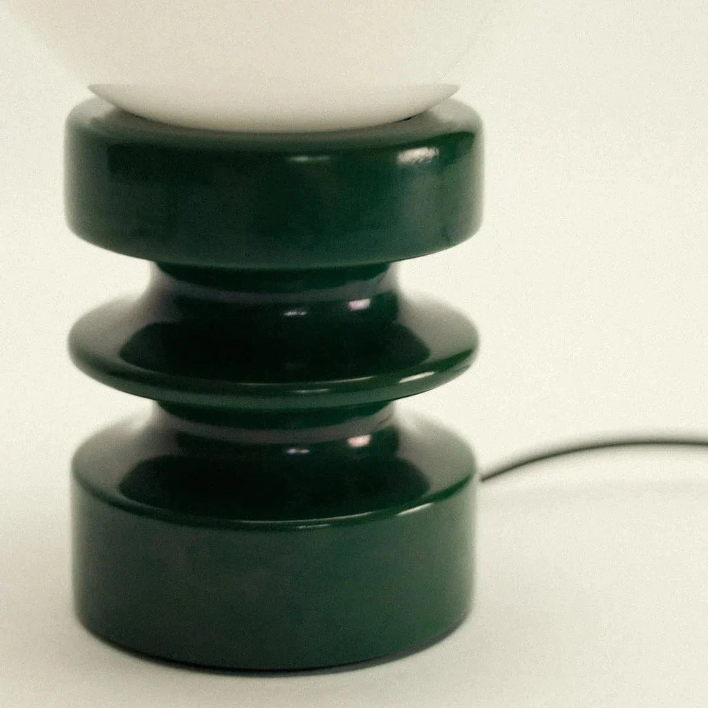 Glass Table Lamp | Korean Style Bedside Lamp | Bedroom & Living Room | E27 | Lologe