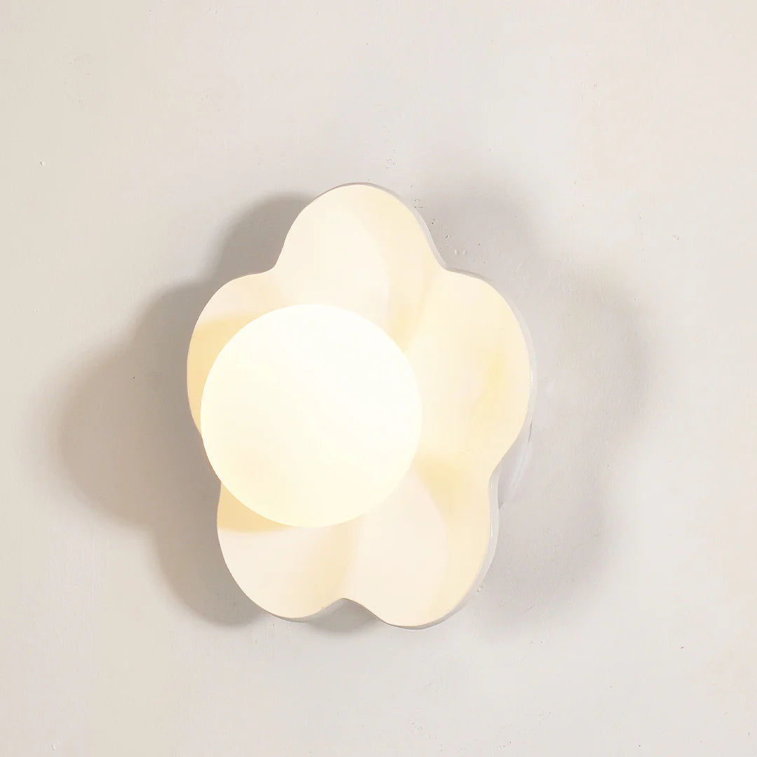Floral Wall Lamp | Modern Decorative Sconce for Bedroom & Hallway | Lologe