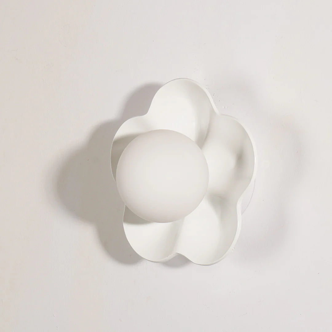 Floral Wall Lamp | Modern Decorative Sconce for Bedroom & Hallway | Lologe
