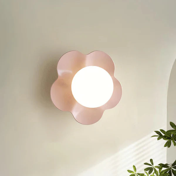 Floral Wall Lamp | Modern Decorative Sconce for Bedroom & Hallway | Lologe