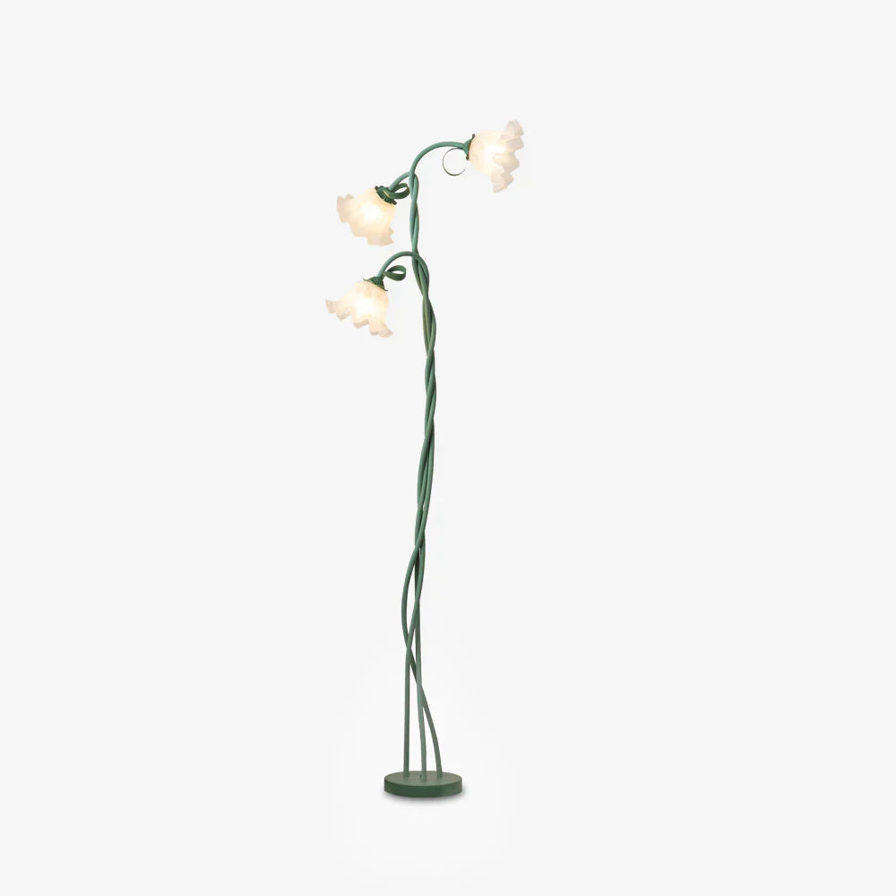 Floral Floor Lamp | Lily-Inspired Accent Lighting for Living Room & Bedroom | Lologe