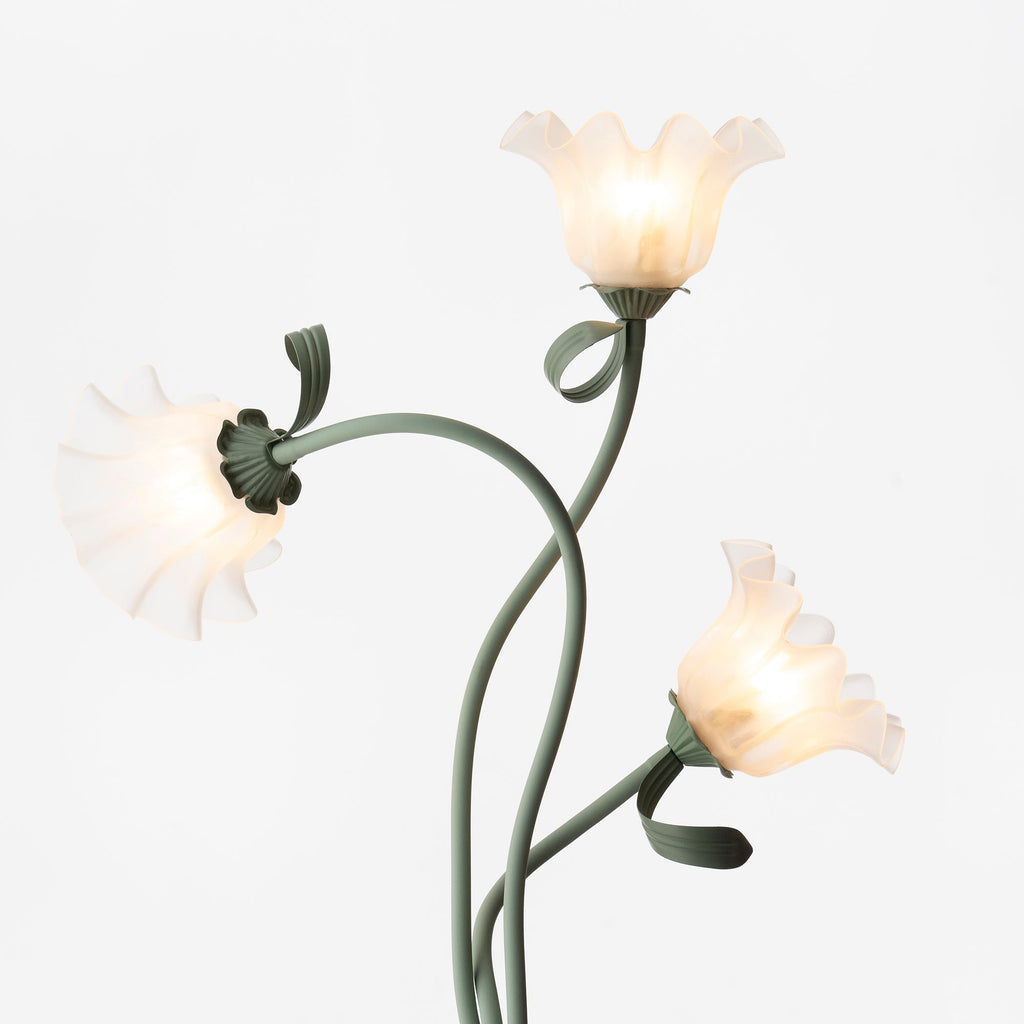 Floral Floor Lamp | Lily-Inspired Accent Lighting for Living Room & Bedroom | Lologe