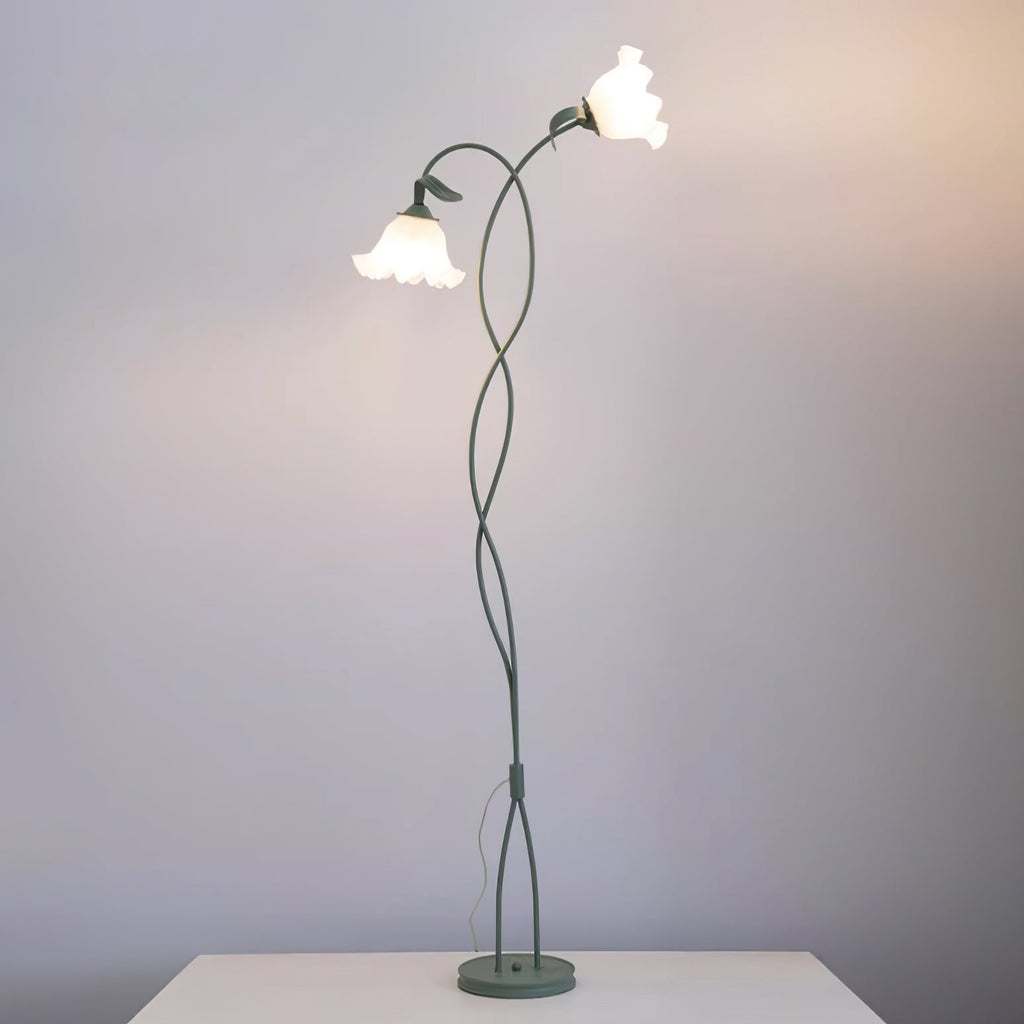 Floral Floor Lamp | Lily-Inspired Accent Lighting for Living Room & Bedroom | Lologe