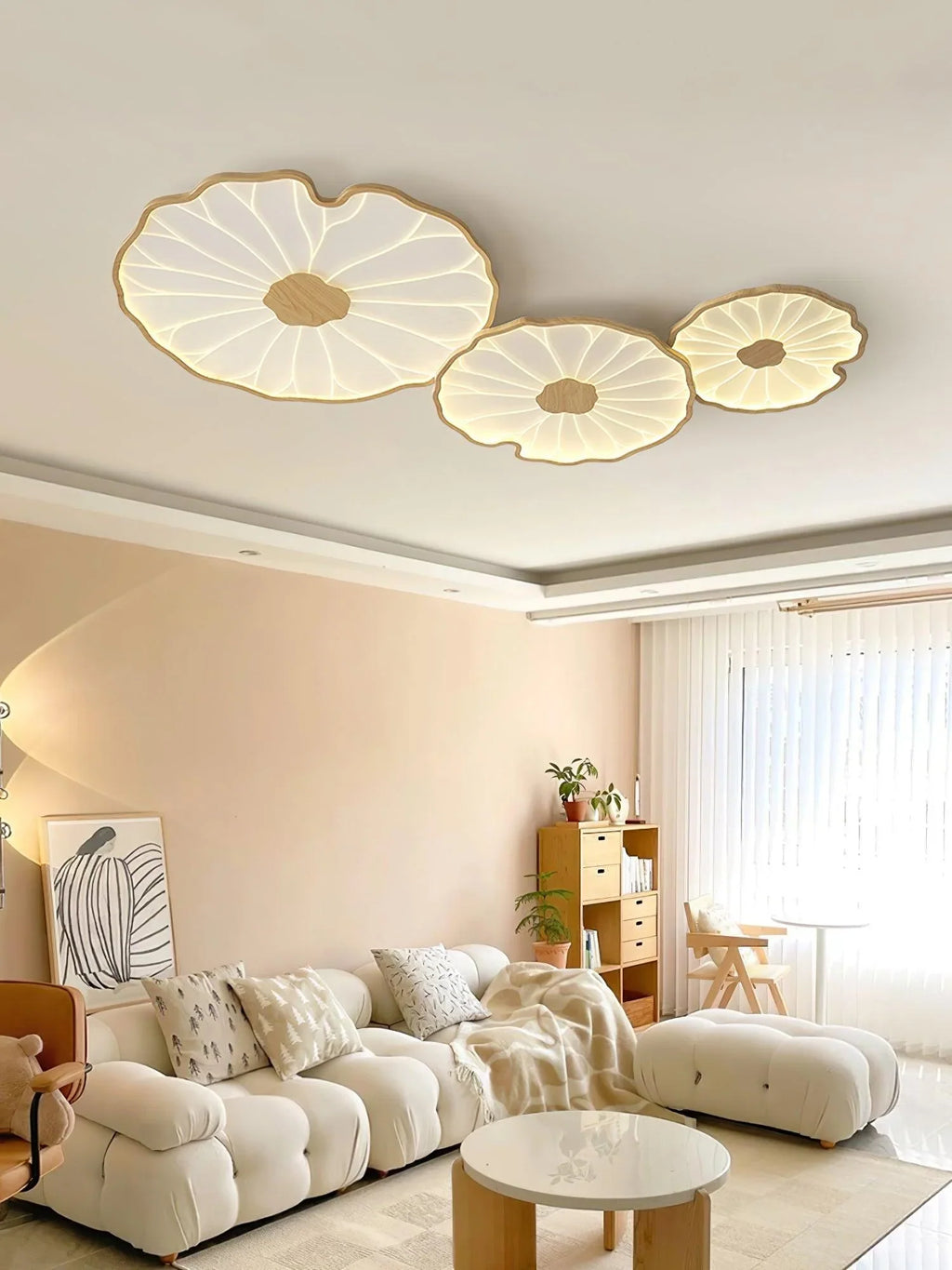 Lotus Leaf Ceiling Light | Living Room Bedroom Creative Modern Design | Lologe