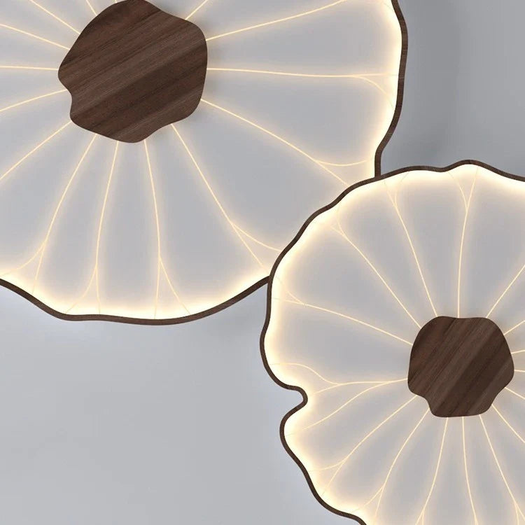 Lotus Leaf Ceiling Light | Living Room Bedroom Creative Modern Design | Lologe